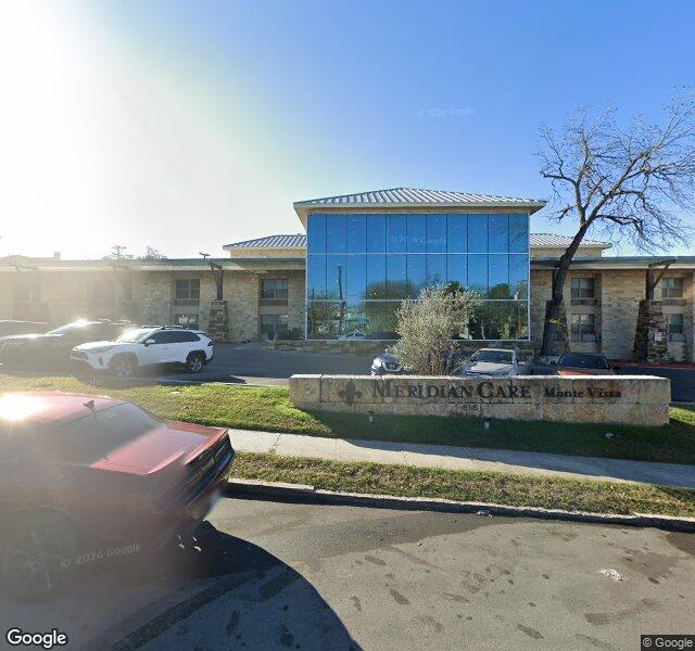 Meridian Care Monte Vista Nursing Home in San Antonio, TX — Street View